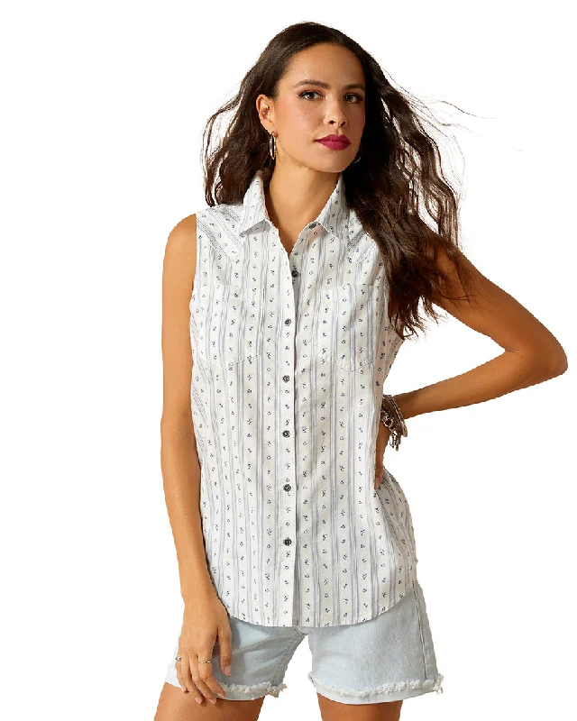 Women's Billie Jean Shirt Zippered Front Buttoned Front Snap Front