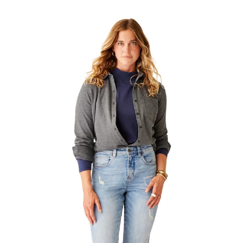 Carve Women's Fairbanks Supersoft Shirt Mesh Blend Leather Blend Suede Blend