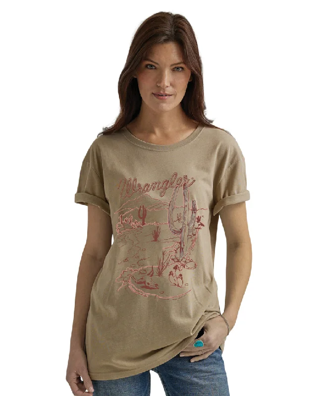 Women's Retro Short Sleeve T-Shirt Anti-Pilling Machine Wash Handmade