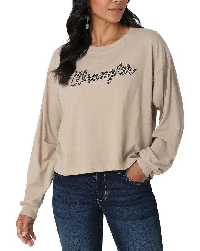 Women's Retro Long Sleeve T-Shirt Rayon Velvet Corduroy