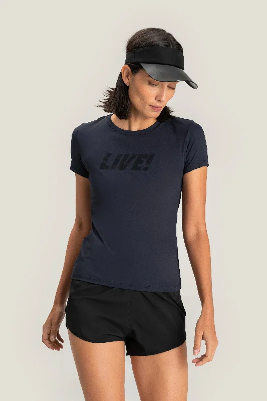 Essential Co² T-Shirt Embroidered Appliqued Beaded