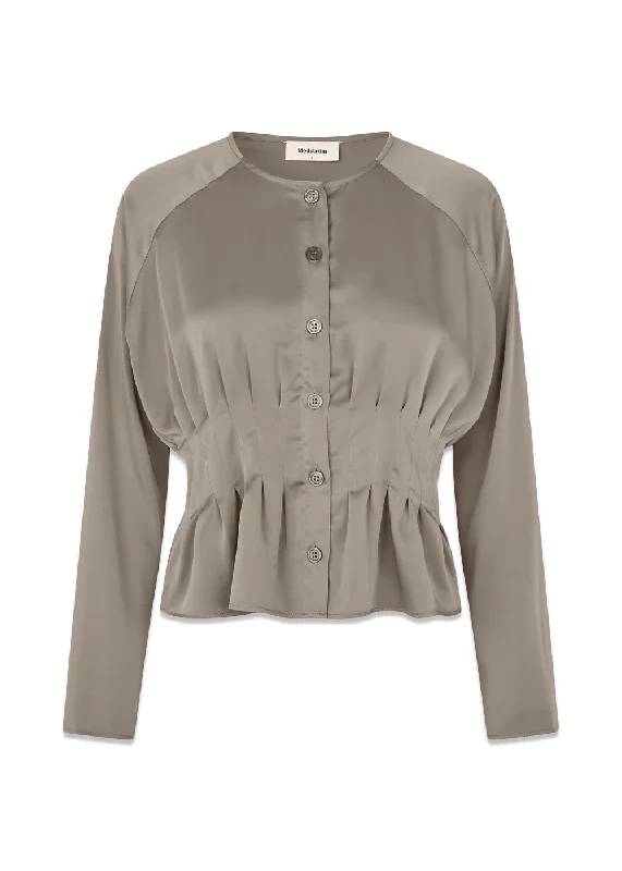 LivMD shirt - Fallen Rock Solid Color Striped Floral
