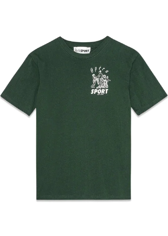 MARCEL UNISEX T-SHIRT - Pine Grove Striped Floral Plaid