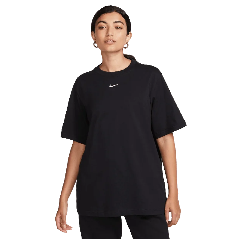 Sportswear Essential Women's T-Shirt (FD4149-010) Terry Blend Velvet Blend Canvas Blend