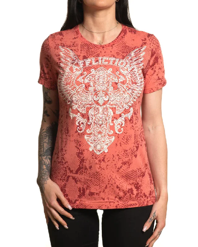 Women's Congregation T-Shirt Elegant Classic Vintage