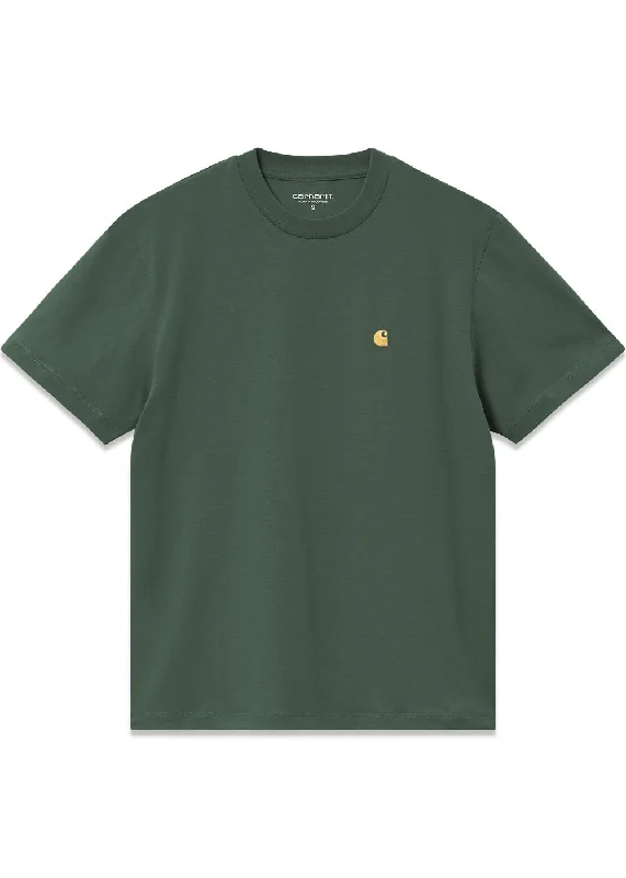 W S/S Chase T-Shirt - Sycamore Tree / Gold Elegant Classic Vintage