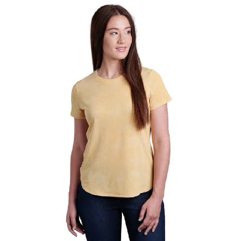 Kuhl Women's Konstance S/S Shirt Spandex Blend Rayon Blend Denim Blend