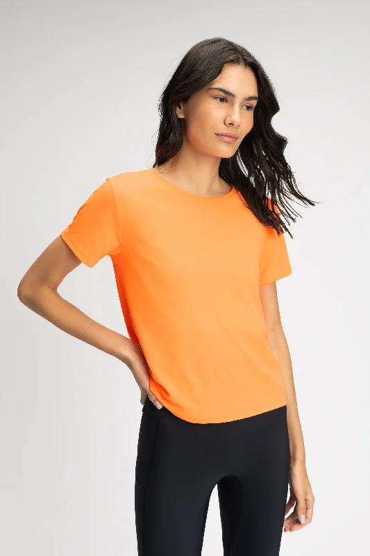 Dynamic Cropped T-Shirt Print Jacquard Patchwork