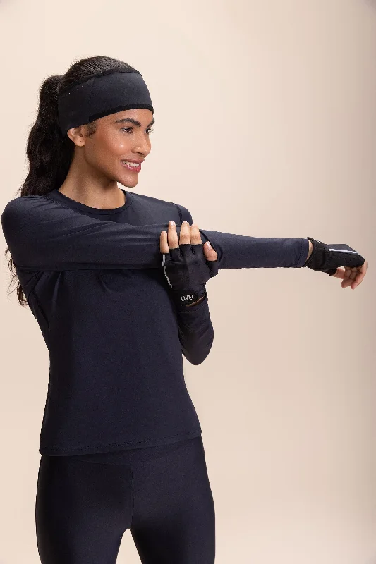 Thermo Skin Long-Sleeve T-Shirt Fitted T-Shirt Seamless Stretchy