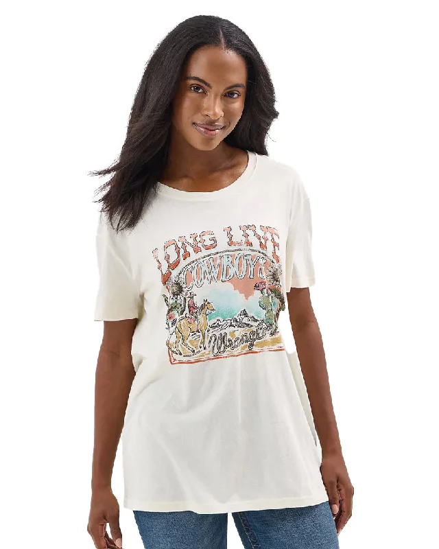 Women's Graphic Short Sleeve Boyfriend Fit T-Shirt Houndstooth Herringbone Solid