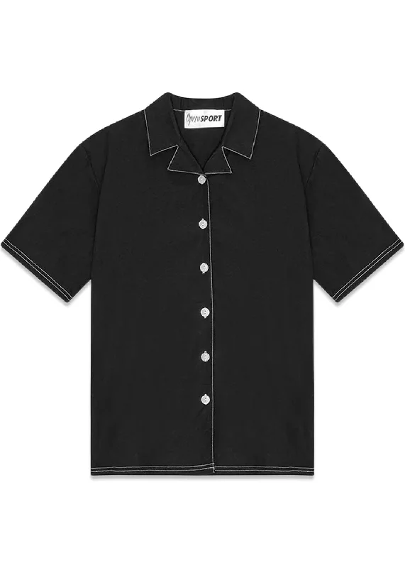 KAI SHIRT - Black Modern Contemporary Chic