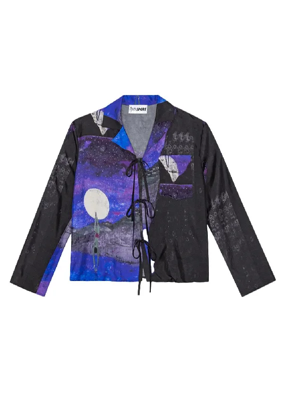 TAVON SHIRT - Print Graphic Embroidered Appliqued