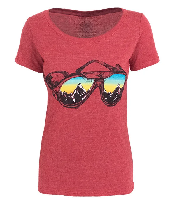 Women's Glacier Vision T-shirt Chenille Brocade Lace