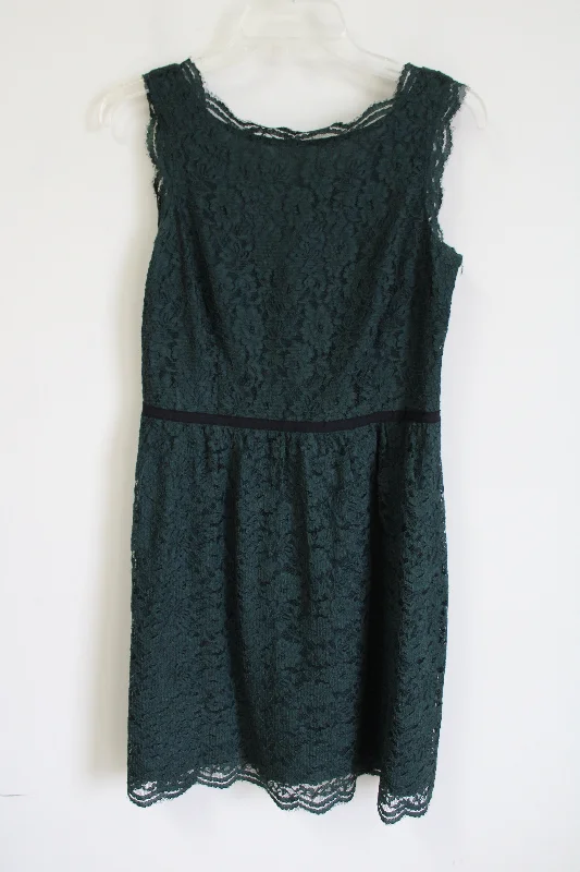 LOFT Evergreen Lace Dress | 4 Tunics Stylish modern