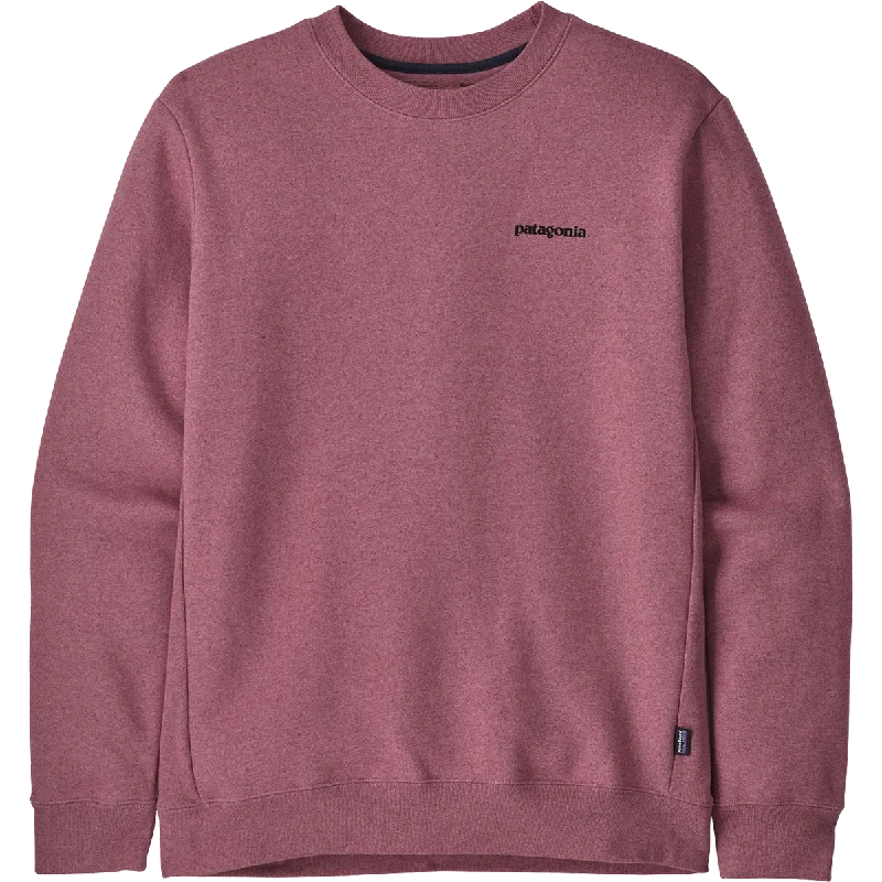 P-6 Logo Uprisal Crew Sweatshirt Hoodie with Snap Buttons Easy Quick