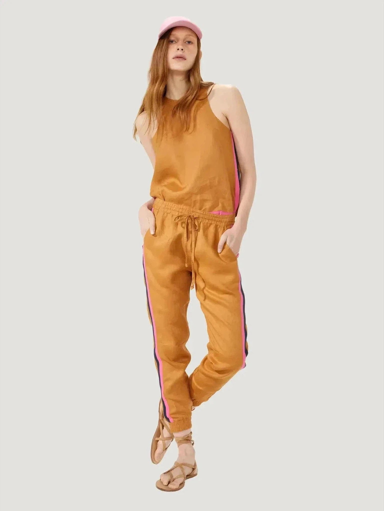 Lanhtropy Lexus Linen Jogger Pants Soft Sweatpants Style