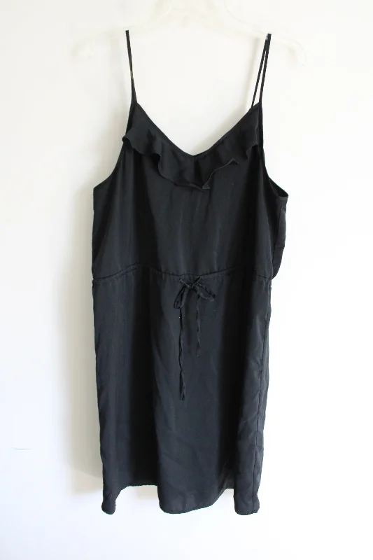 Mossimo Black Ruffle Dress | XXL Tunics Trousers formal
