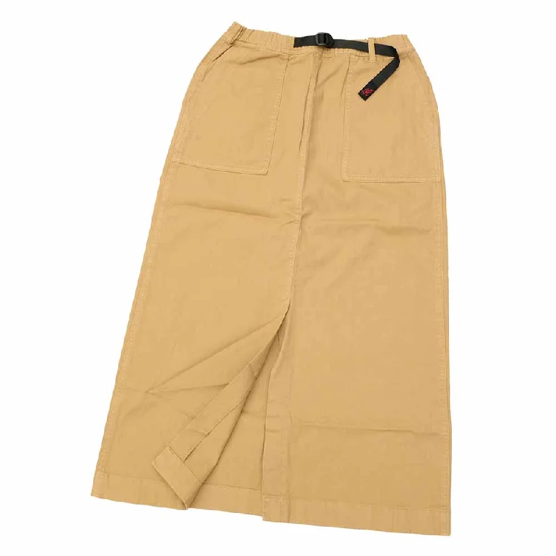 GRAMICCI - LONG BAKER SKIRT - G3SW-SK069 corduroy skirt textured