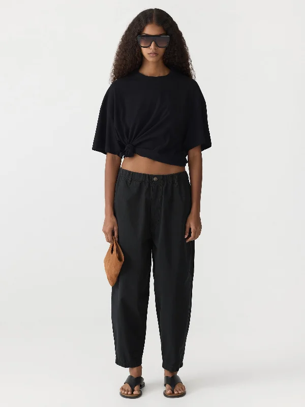 crushed cotton summer pant Chic Checkered Pants