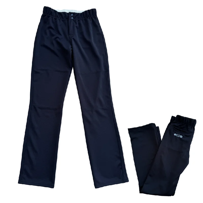 Elite Women's Pants - BLACK High-Waist Jeans