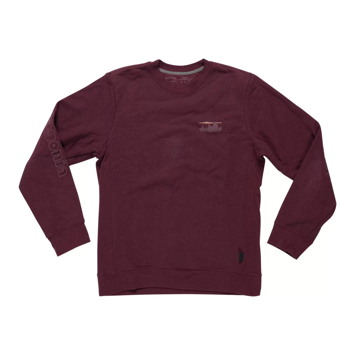 Patagonia Regenerative Crewneck Sweatshirt Hoodie with Hem Drawcord Adjustable Customizable