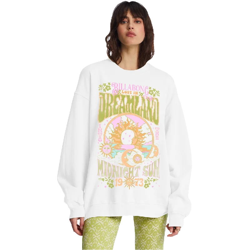 Women's Ride In Sweatshirt Hoodie with Hem Applique Textured Unique
