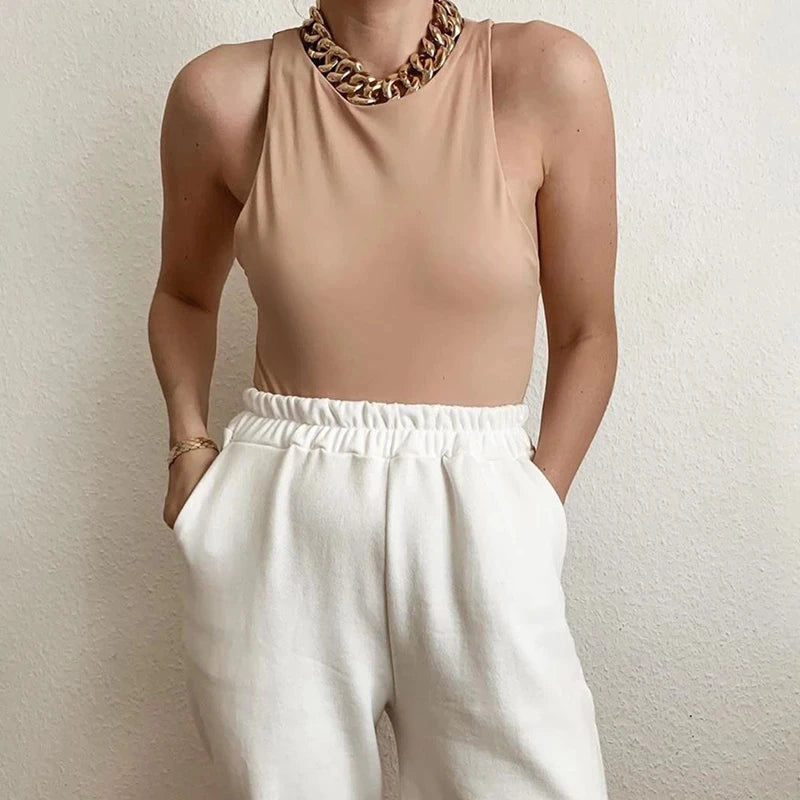 2023 summer solid sexy bodycon women bodysuits female 4 color green slim casual  bodysuit chic lady club short playsuits femme Stylish Bodysuit with Lace Detail