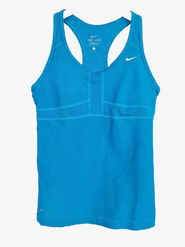 Nike Turquoise Dri Fit Tank Top Size S cute tank top
