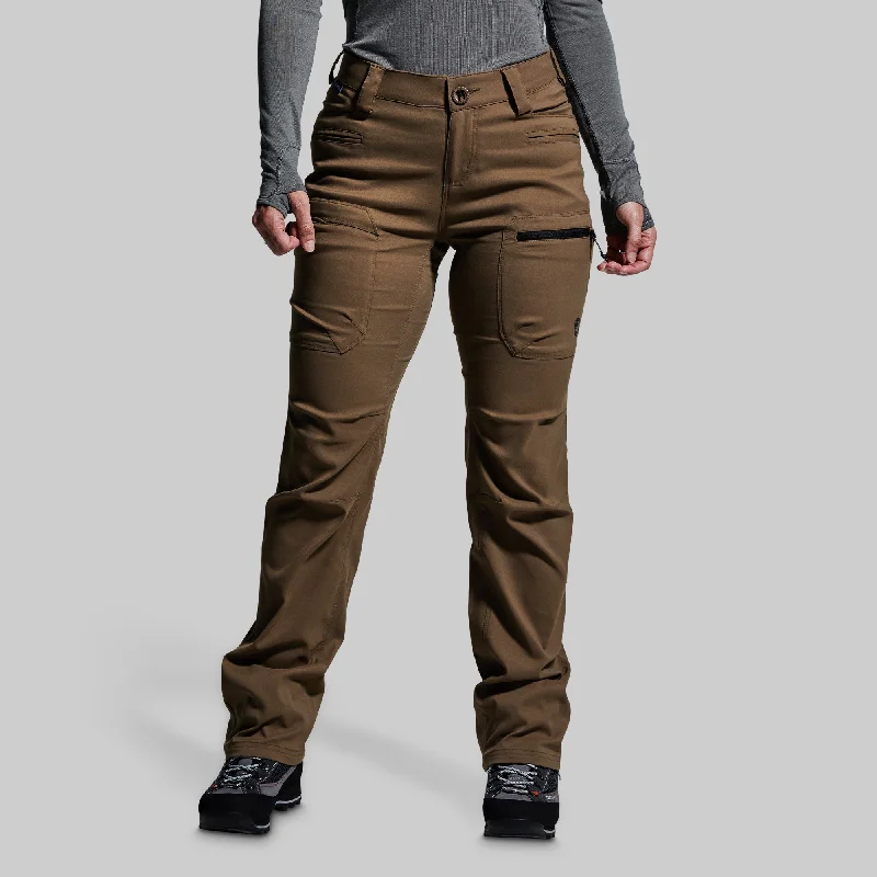 Women's Trail Pant (Coyote Brown) Slim-Fit Leggings