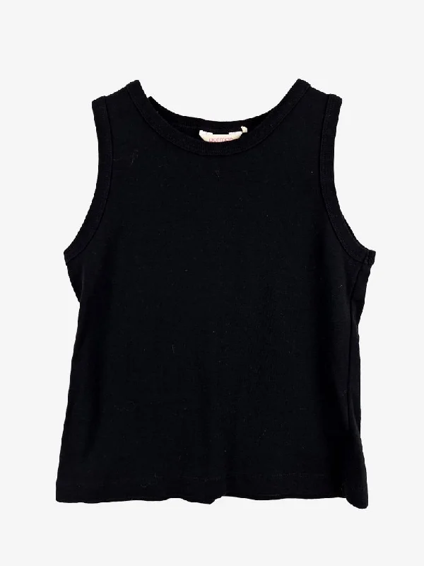 Gorman Onyx Staple Jersey Tank Top Size 10 solid color tank