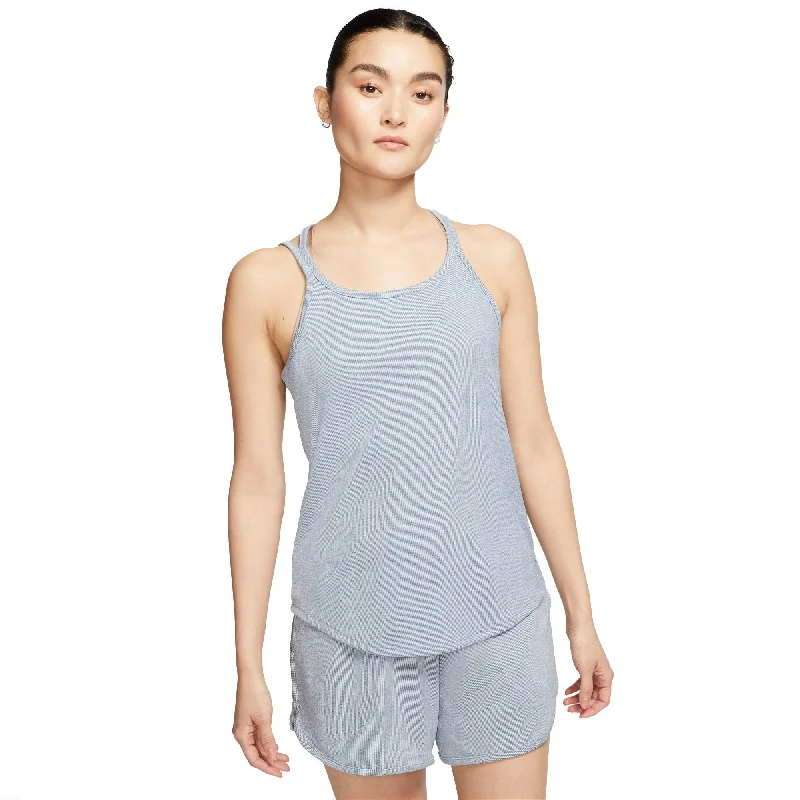 Nike Yoga Strappy Womens Tank Top crossback tank top