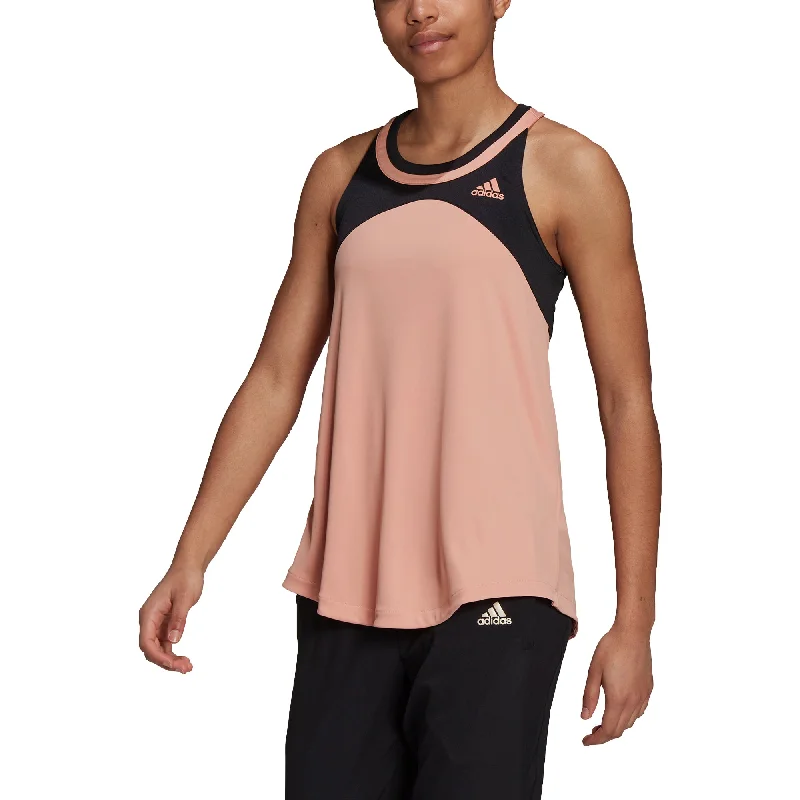 Adidas Club Ambient Blush Womens Tennis Tank Top sheer tank top