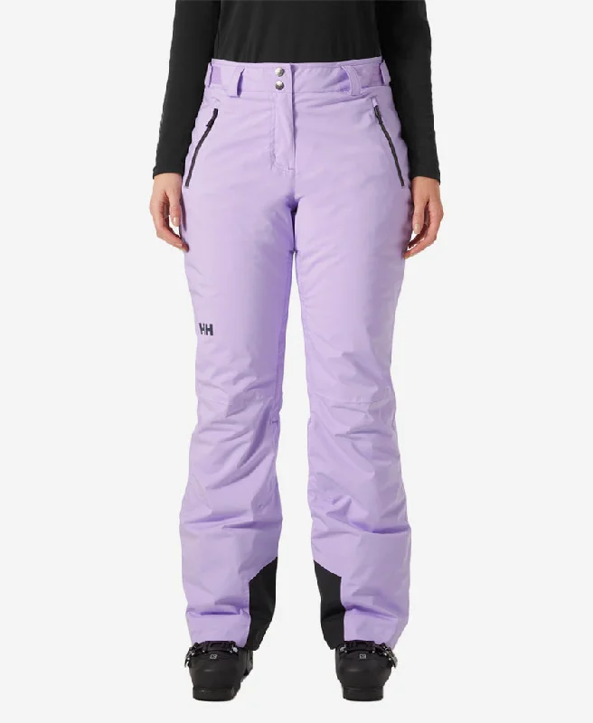 W LEGENDARY INSULATED PANT, Heather Elegant Wool Trousers
