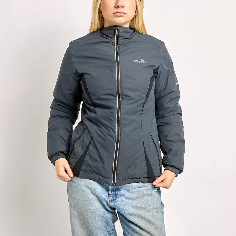 Ellesse Two Toned Sports Jacket - M Quilted Jacket Puffer Jacket Insulated Jacket