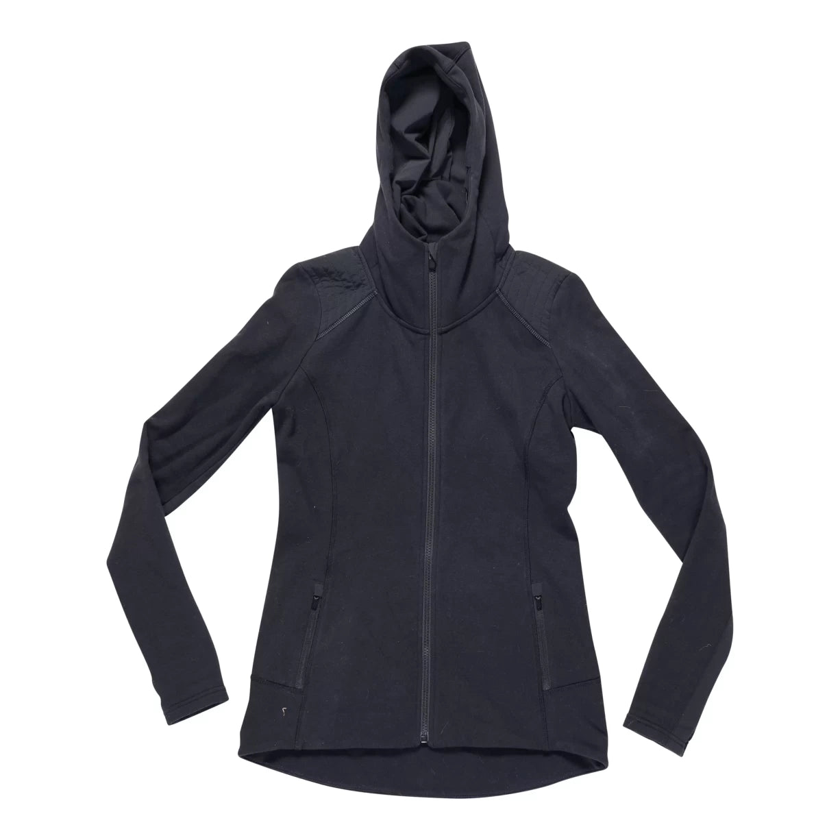 Athleta Stronger Full-Zip Hoodie - Women's Hoodie with Hem Contrast Bold Stylish