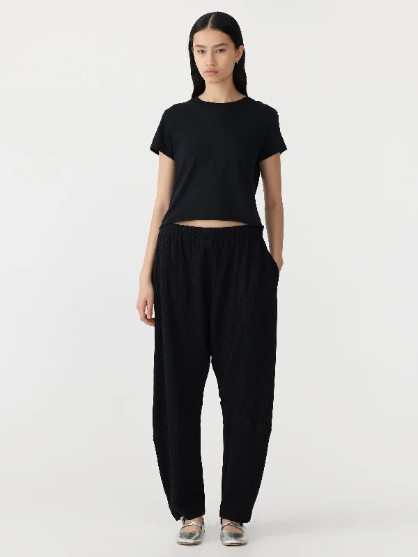 Waffle Paneled Pant Casual Skinny Fit Pants