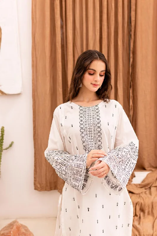 Winters 2PC Embroidered Dress- 1046 Bodycon Club Sequined