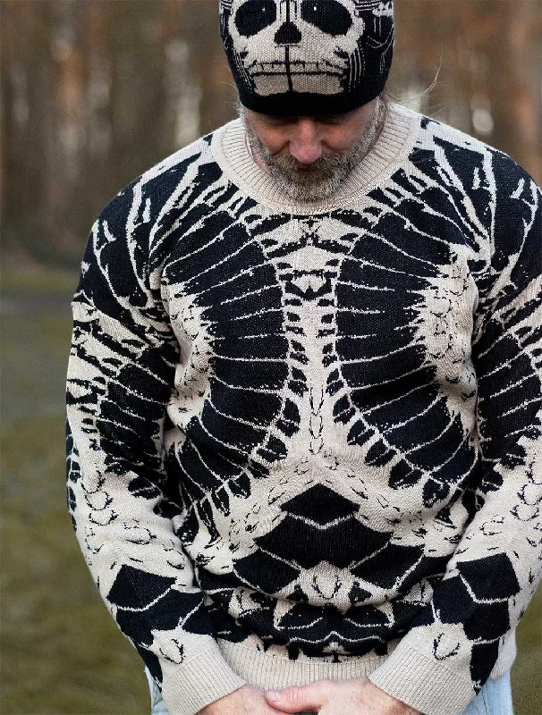 Icaros Unisex Oversized Knit Sweater by EGOSYSTEMA Modern Contemporary Chic