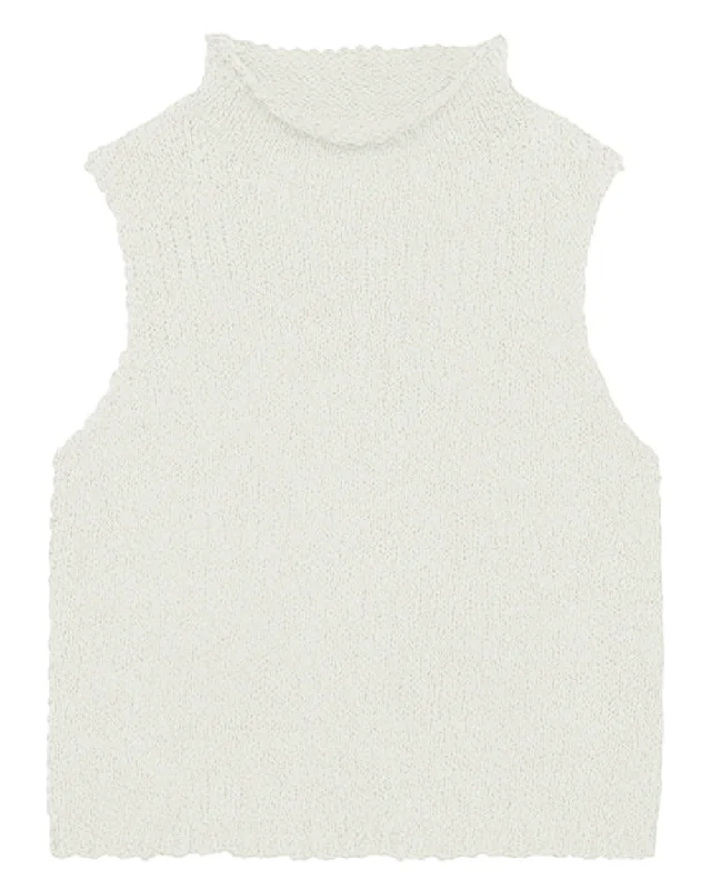 Gardenia Atticus Roll Neck Tank comfortable tank top