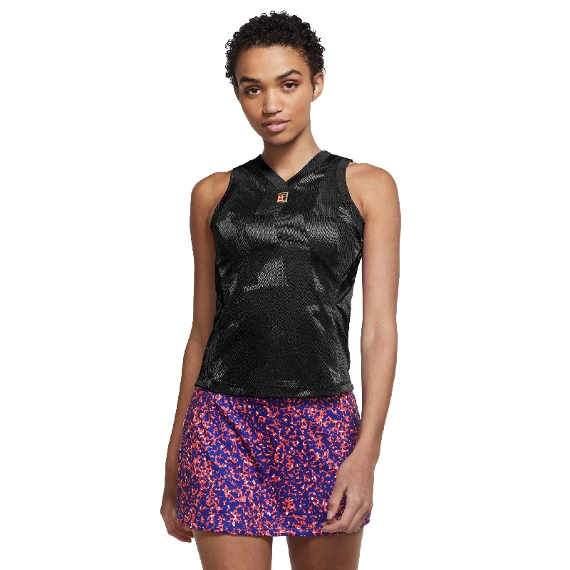 Nike Court Dri-FIT Slam Womens Tennis Tank Top 2020 print tank top