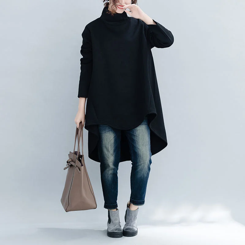Janine® | Fashionable sweater in medium length Polka Dot Checkered Tartan