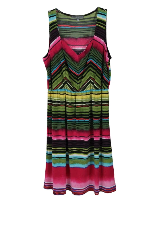 My Collection Striped Dress | M Tunics Floral girly