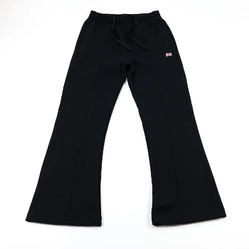 TMC Women's Flare Pants - Black Comfy High-Waist Jeans