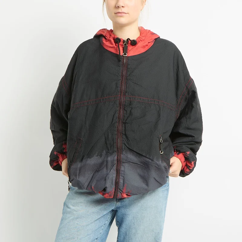 Padded Ski Jacket - UK 16 Jersey Jacket Tulle Jacket Batik Jacket