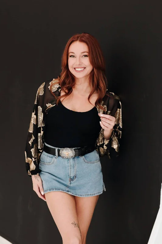 Gaffney Bodysuit Trendy Lace-Up Bodysuit