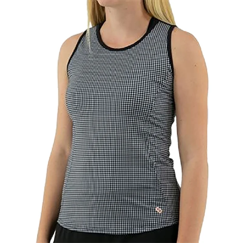 Cross Court Grenada White Womens Tennis Tank Top floral tank top