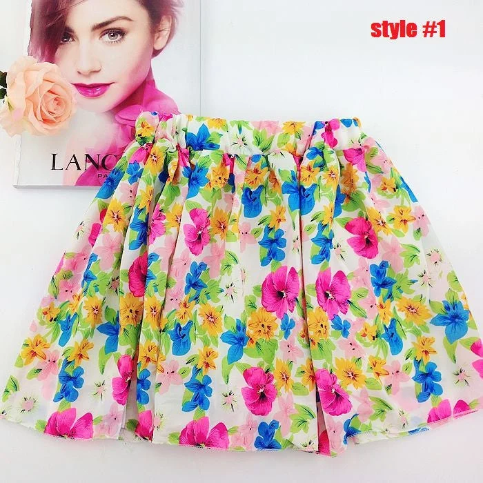 New Korean Woman Chiffon skirt Pleated Girls Skirts Short Skirts Women saias femininas skirt denim skirt classic
