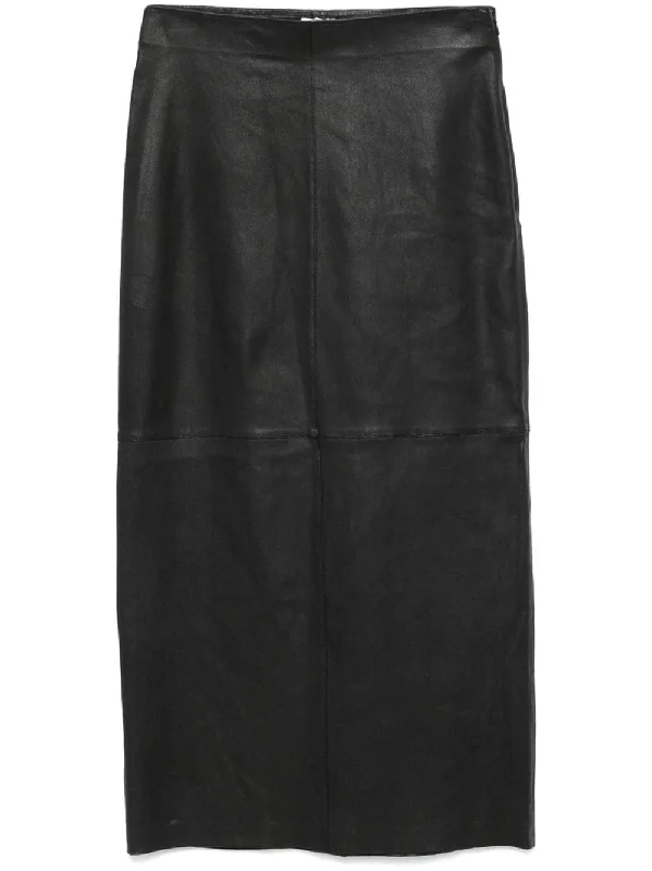 Alysi Women's Skirts linen skirt natural