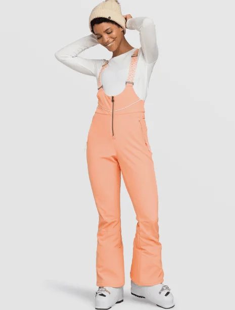 Roxy Women's Summit Bib Pant High-Waist Yoga Pants