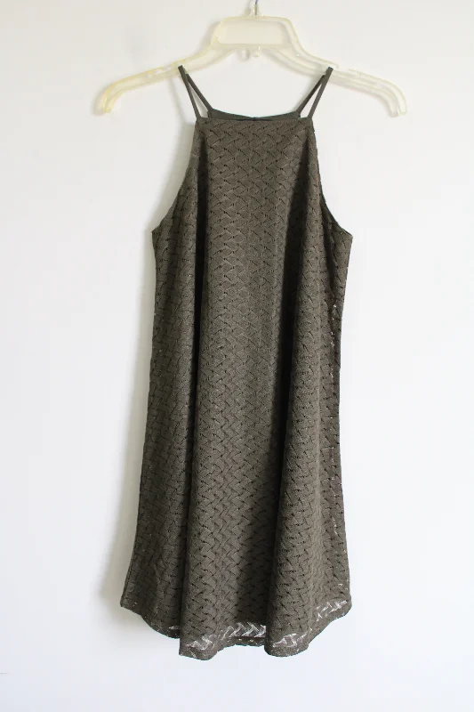 Derek Heart Olive Green Dress | S Tunics Sophisticated sleek